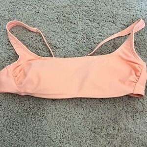 Peach Bikini Top